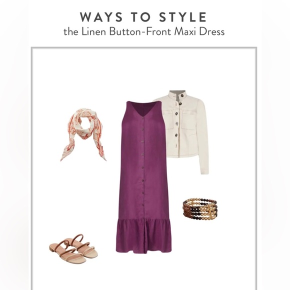 Jeylin Button-Front Knit Maxi Dress main image 1